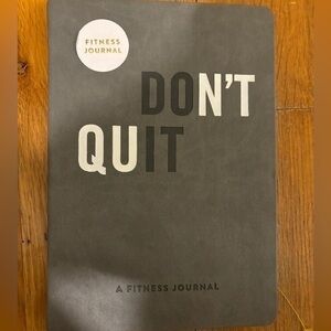 NEW motivational Fitness journal